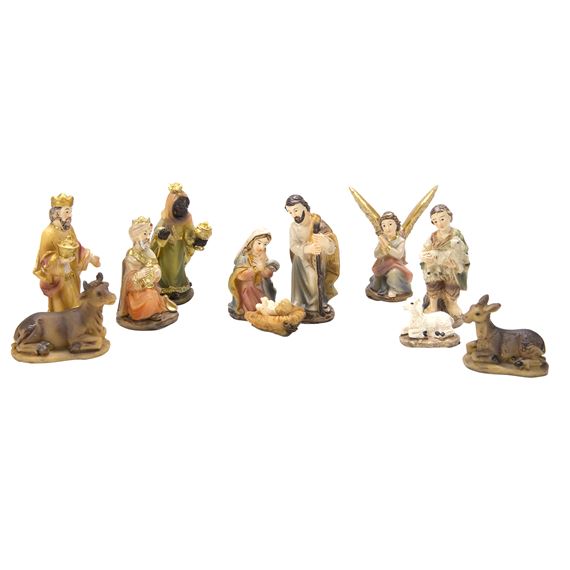 TINY 2-INCH NATIVITY (12-PIECE SET)